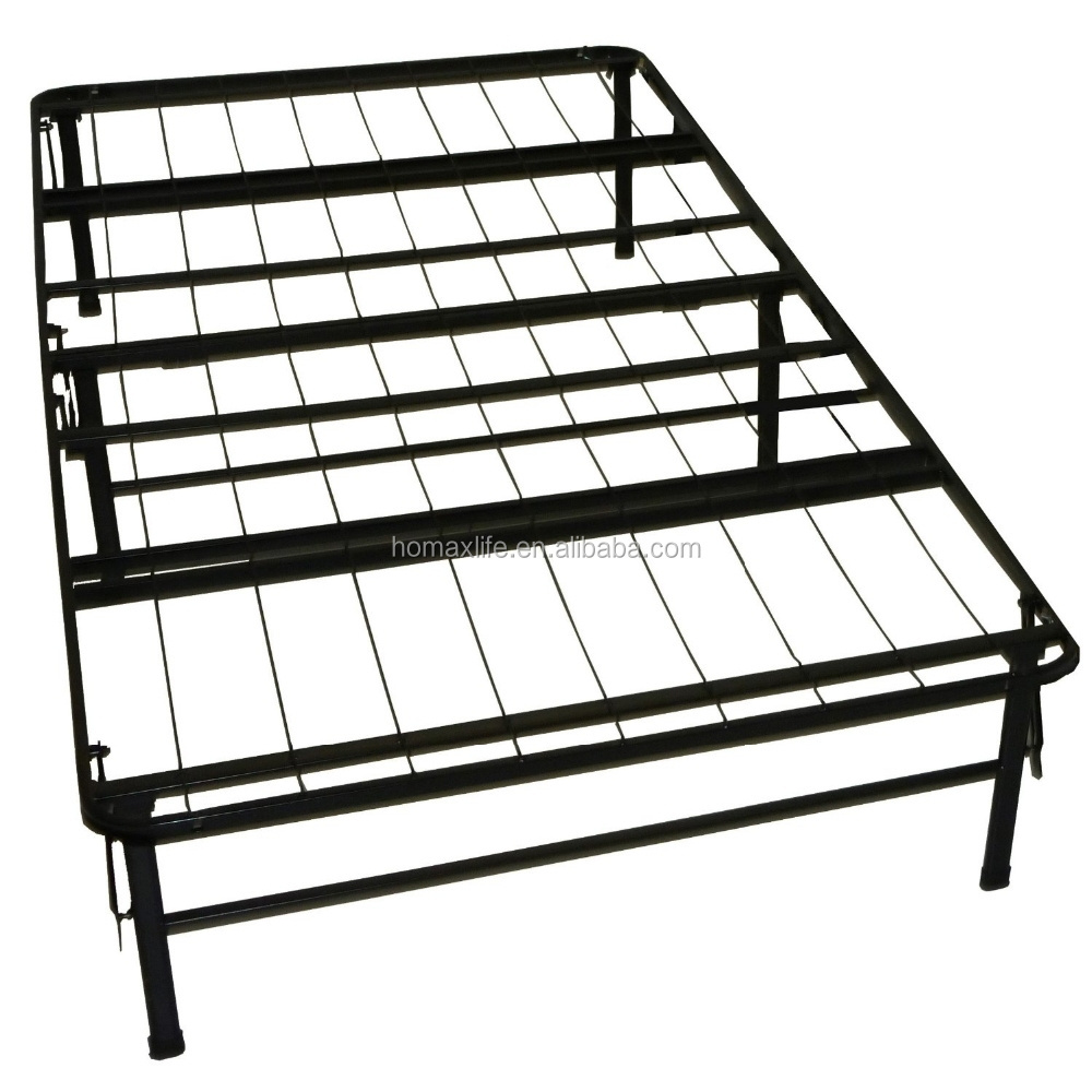 wholesale products bedroom furniture folding double metal bed frame