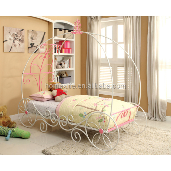 girls princess carriage bed pumpkin carriage bed