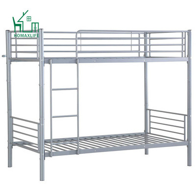 Free Sample Metal Detachable Single Frame Leigh Twin Over Twin Table Convertible Toddler Bunk Bed