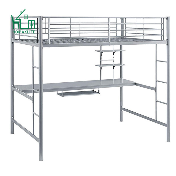 Free Sample Loft Emily Premium Xl Single King Over Queen Twin Bunk Bed With Desk Underneath