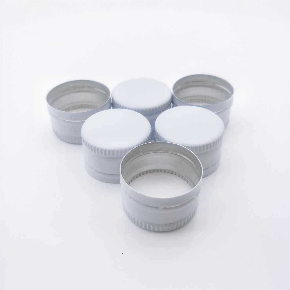 Accepted customization 18mm 20mm 22mm 24mm 25mm 28mm Roll on pilfer proof aluminum ROPP cap for glass bottle