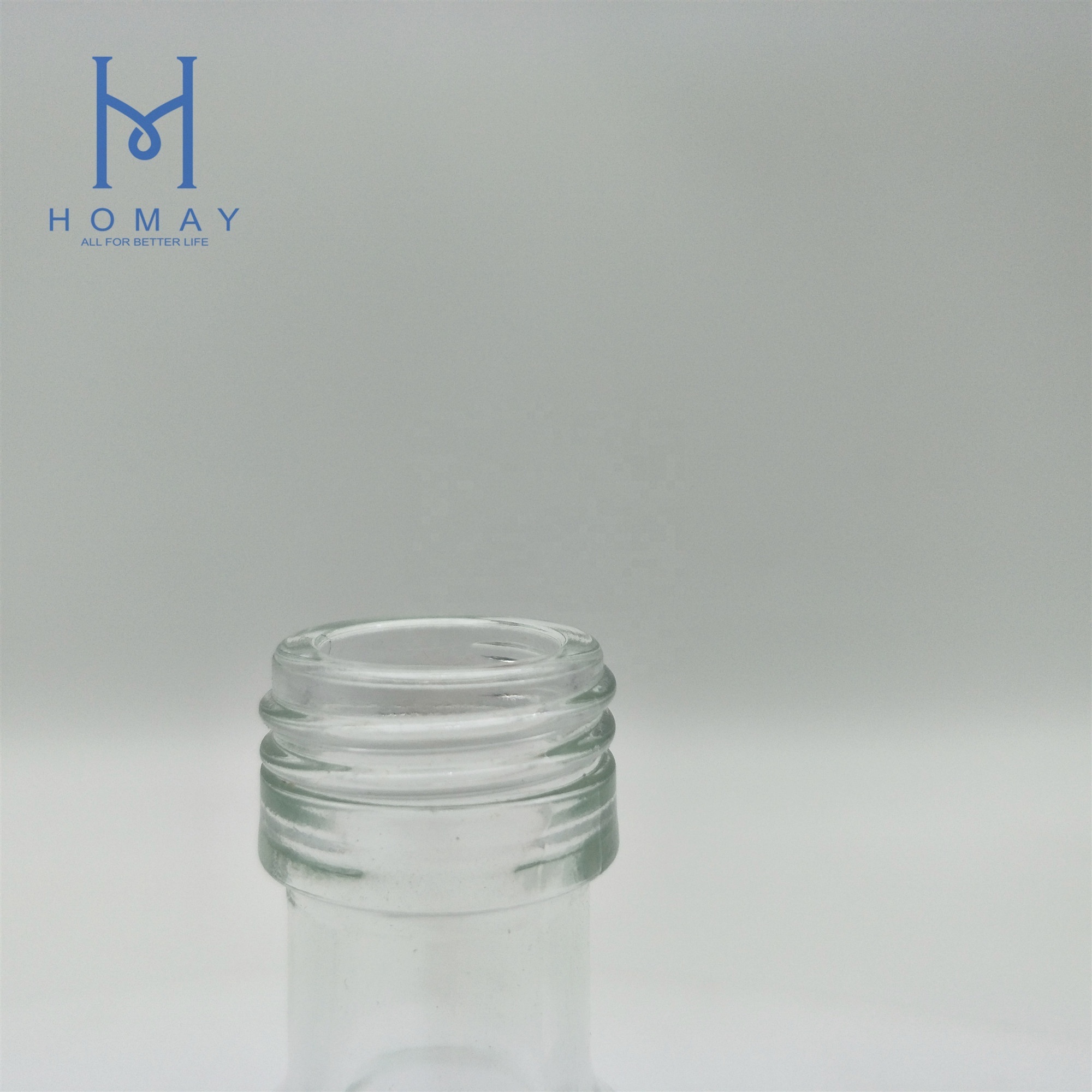 25ml Mini clear glass wine drinking bottle for drinks