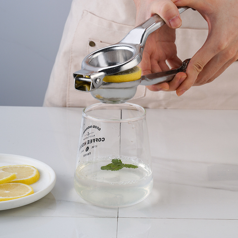 Wholesale Lemon Clip Manual Lemon Press Kitchen Gadget Orange Juice Press Fruit Press Clip Stainless Steel