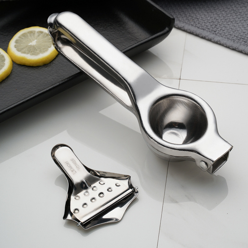 Wholesale Lemon Clip Manual Lemon Press Kitchen Gadget Orange Juice Press Fruit Press Clip Stainless Steel