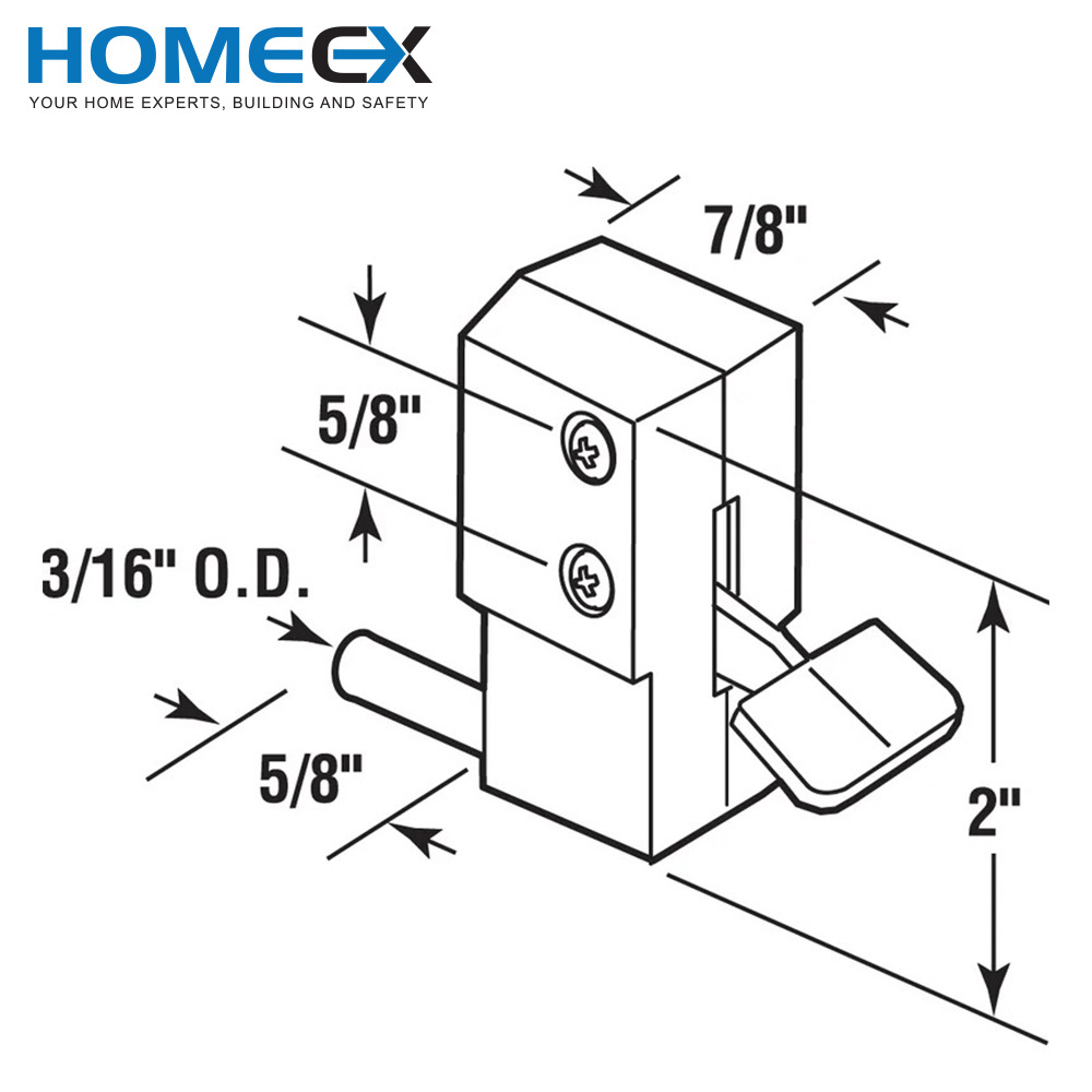 Sliding  Door Foot Lock