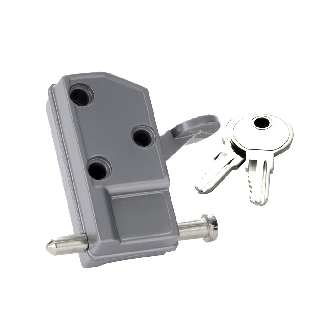 Security keyed step-on Sliding Patio Door Lock