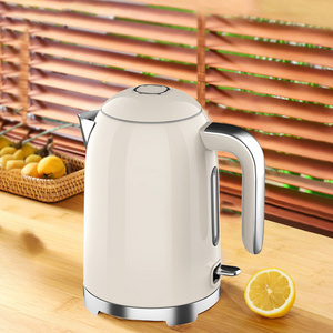 New Design Stainless Steel Tea Kettle 1.7L Portable Water Boiler Heater Jug Electric Kettles for Coffee Tea