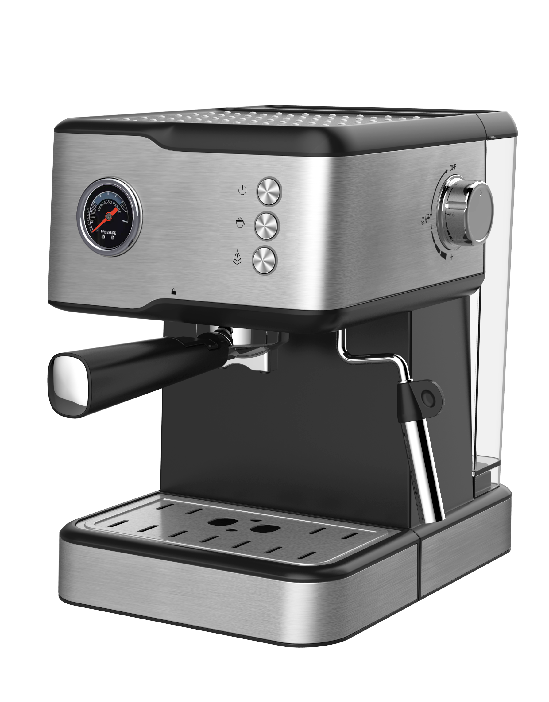 Italian Style Coffee Maker 15 Bar Espresso Maker Automatic Espresso Coffee Machine with Milk Froth Tank