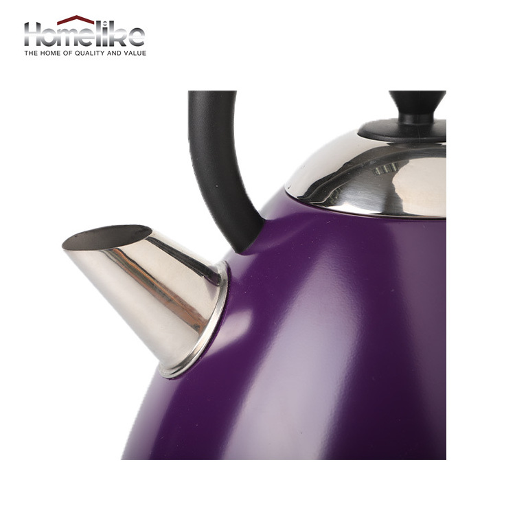 Full Automatic shut-off Stainless Steel Pyramid tea kettle with dry boil Protection