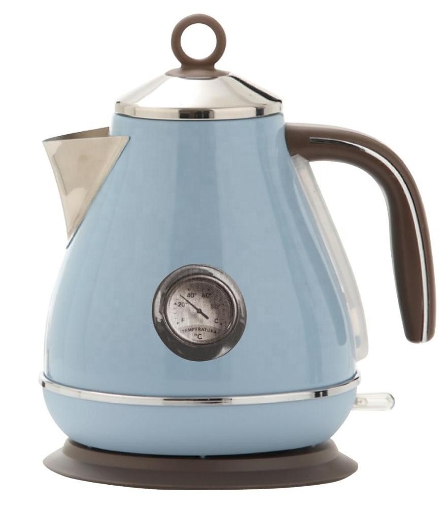 Commercial Stainless Steel Water Kettle Home Kitchen Appliance Unique Electric retro Kettle