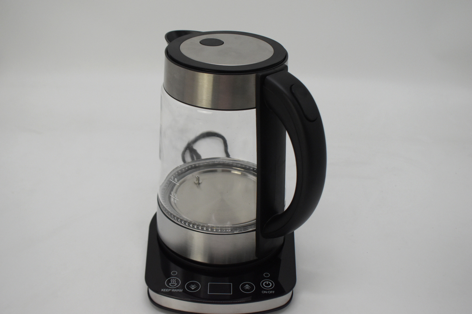 High Quality Touch Control Panel Glass Tea Kettle Digital Electric Kettle with tea and coffee Samovar Tea Maker