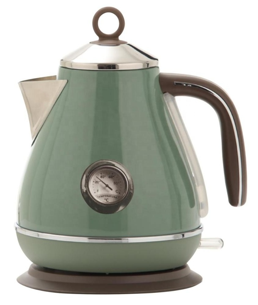 Commercial Stainless Steel Water Kettle Home Kitchen Appliance Unique Electric retro Kettle