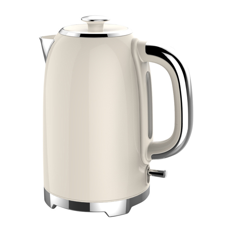 HOT OEM retro 1.7 liters of home and kitchen with water level color optional electric kettle