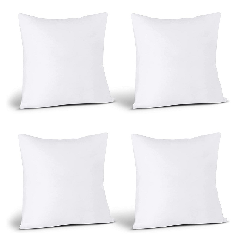 Hotel Microfiber Pillow Insert Pillow Cushion Inners 16x16 18x18 20x20 Cushion Sofa Chair Pillow Insert