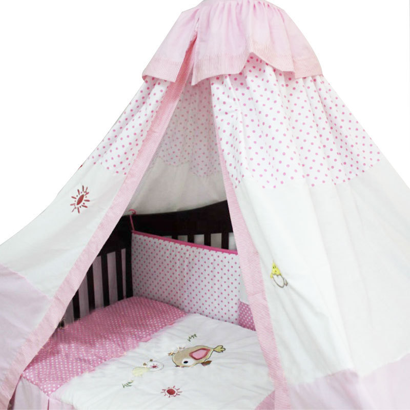 Baby Crib Mosquito Nets For Bed Canopy 100% Cotton Canopy Children Baby Bed Canopy