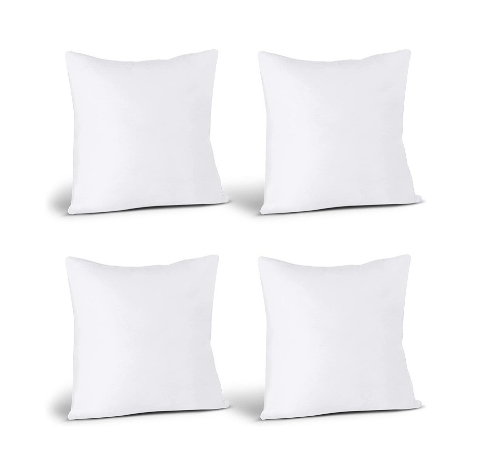 Hotel Microfiber Pillow Insert Pillow Cushion Inners 16x16 18x18 20x20 Cushion Sofa Chair Pillow Insert