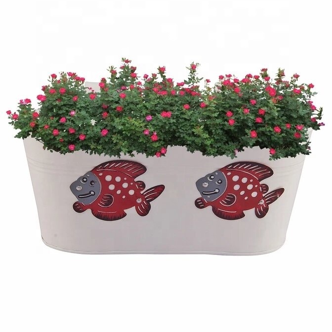 Butterfly Balcony Hanging Large Planter Pot for Home Decor