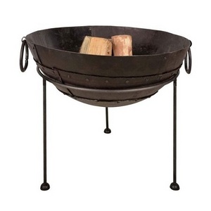 Attractive Design Pure Iron Bonfire Pit With Highest Quality Iron Wood Burning Fire Pit With Stand For Sale