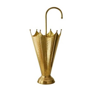 Exclusive Quality Good Design Gold Color Customized Size Pure Brass Umbrella Stand From Manufacturer In India