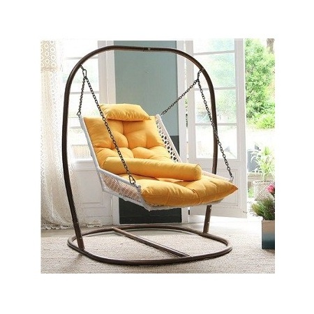 Greatest Quality Large Size Pure Iron Garden Swing Attractive Design Black Color Solid Iron Swing For Sale