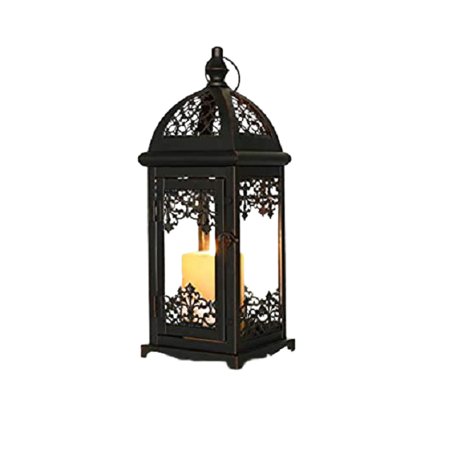 Set Of 3 Highest Quality Pure Iron Lantern Fantastic Design Customized Size Iron And Glass Lantern In Bulk