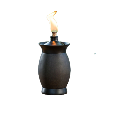 Stainless Steel Table-Top Tiki Torch By Home Arts