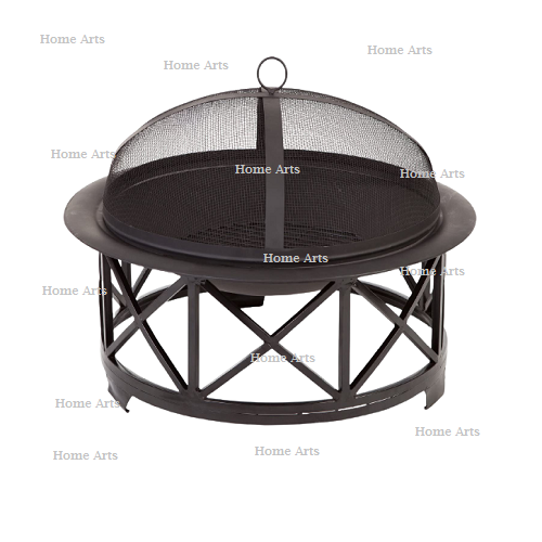 Heavy Duty Indoor And Outdoor Wood Burning Pure Iron BBQ Fire Pit Prime Quality Solid Iron Fire Pit For Sale