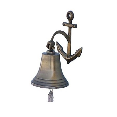 Cast Iron Wall Mounted Hanging Bell Trending Design Cast Iron Garden Door Bell With Superior Quality