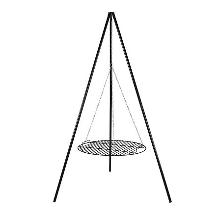 Attractive Design Large Size Fire Pit Tripod Grill With Cooking Grate Greatest Quality Fire Pit Accessories