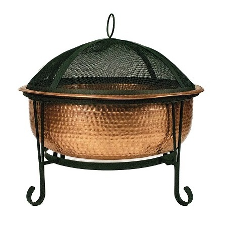 Handmade Round Shape Pure Iron Fire Pit Newest Design Heavy Duty Wood Burning Fire Pit With Stand For Sale