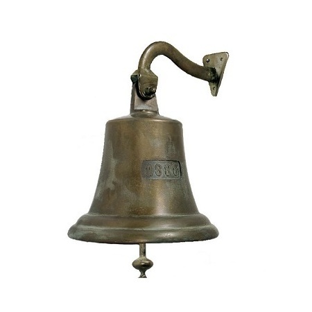 Cast Iron Wall Mounted Hanging Bell Trending Design Cast Iron Garden Door Bell With Superior Quality