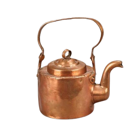 Customized Shape Tea Kettle Pure Copper Hotel And Restaurant Tea Kettle With Handle At Best Price In India