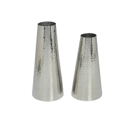 Galvanized flower vase with premium quality customized size and shape garden vase at affordable price