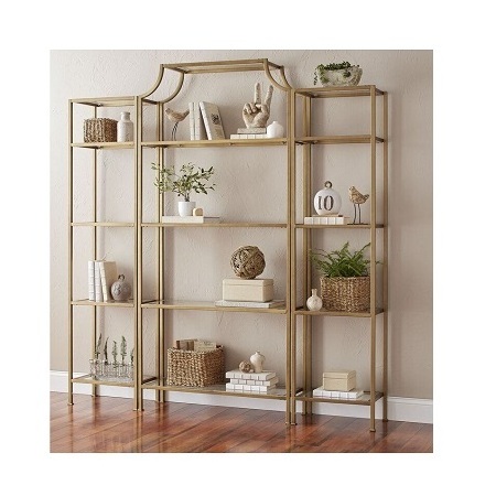 Trending design metal frame shelves 5 tier customized shape and size metal storage rack at best price in India