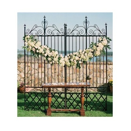 Highest Quality Wedding and Event Props Flower Pure Iron Frame Backdrop For Wedding Decor