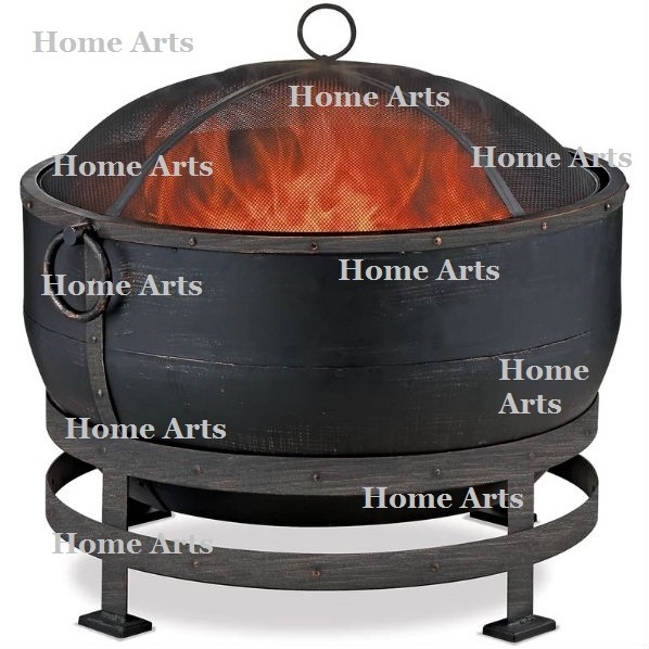 Attractive Design Pure Iron Fire Pit With Stand Finest Quality Outdoor Indoor Fire Pit For Home And Garden Use