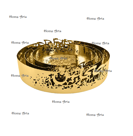 Best Quality Brass Hammered Bowl Latest Design Gold Color Bowl For Food And Fruits Serving For Wholesale Supplier