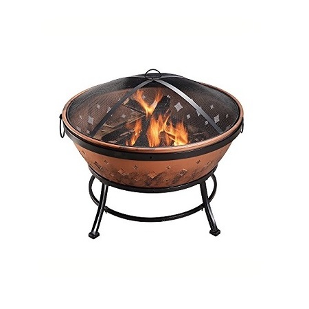 Handmade Round Shape Pure Iron Fire Pit Newest Design Heavy Duty Wood Burning Fire Pit With Stand For Sale