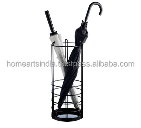 Fantastic Deign Wrought Iron Umbrella Stand Square Shape Customized Size Umbrella Stand At Lowest Price