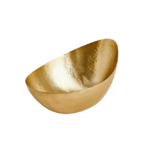 Best Quality Brass Hammered Bowl Latest Design Gold Color Bowl For Food And Fruits Serving For Wholesale Supplier