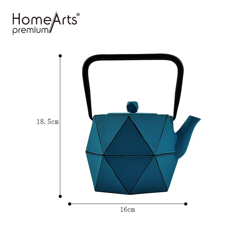 Hot sale Theiere Fonte  Cast iron teapot with Stainless Steel Filter  0.8L tea pot kettle