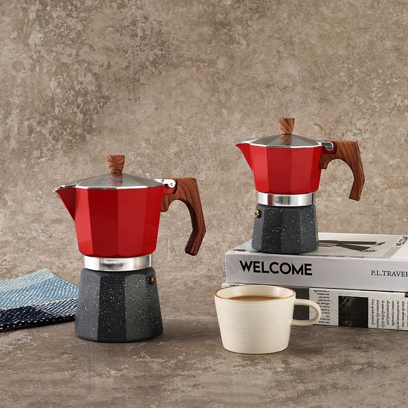 Cafetera Italiana 3/6/9 Cup mocha pot expreso express moka cafeteras exprees aluminum coffee makers mocha moka pot