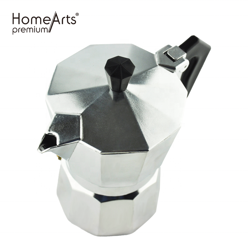 Factory Price Bialetti 1/2/3/6/9/12 Cup Stock Italian Classic Manual Stove Top Aluminium Moka Pot Coffee Maker