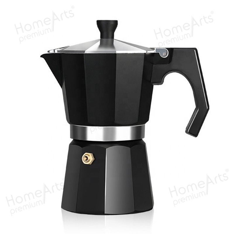 Kitchen ODM Bialetti Aluminum Portable Stove Sets Cafetera Coffee Maker Moka Pot