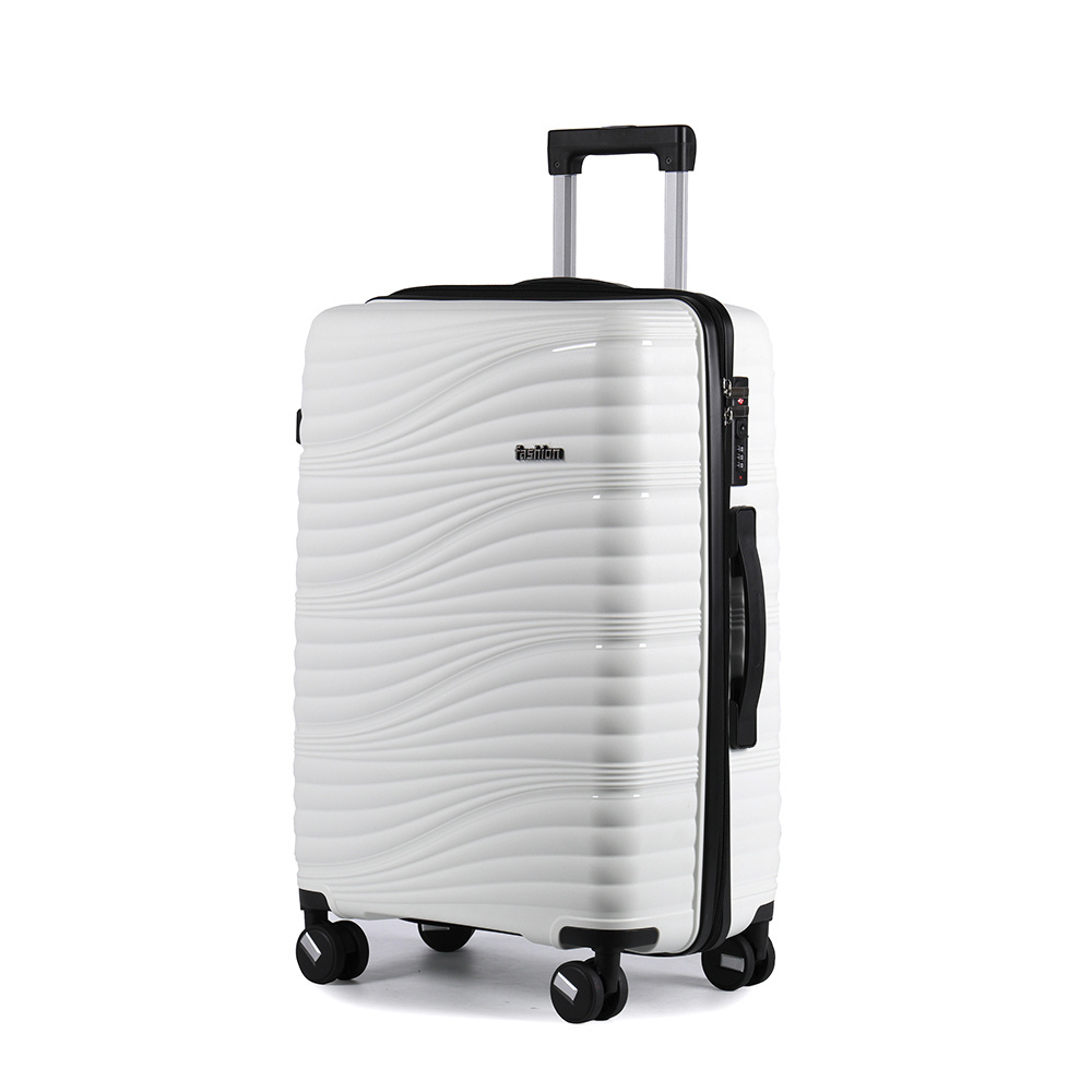 Hot sale Cheaper 100 %  PP luggage sets Long trip suitcase 4 pcs trolley luggage case for sale