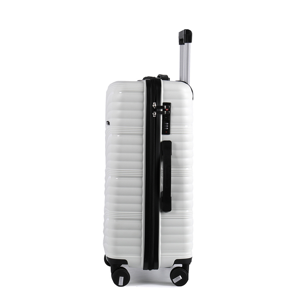 Hot sale Cheaper 100 %  PP luggage sets Long trip suitcase 4 pcs trolley luggage case for sale