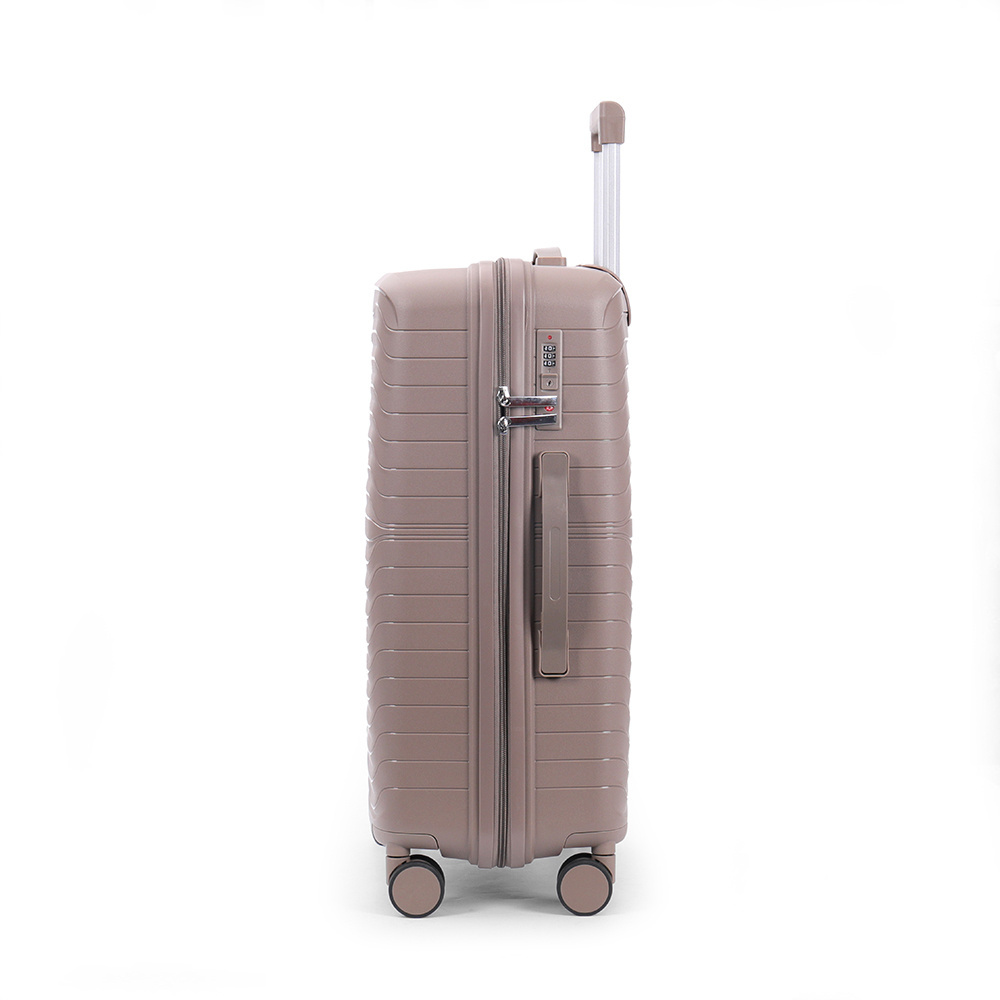 new patternTrolley Bags Hot Selling 14 20 24 28 30 Inch Valise Carry On Suitcase Case PP Luggage Sets