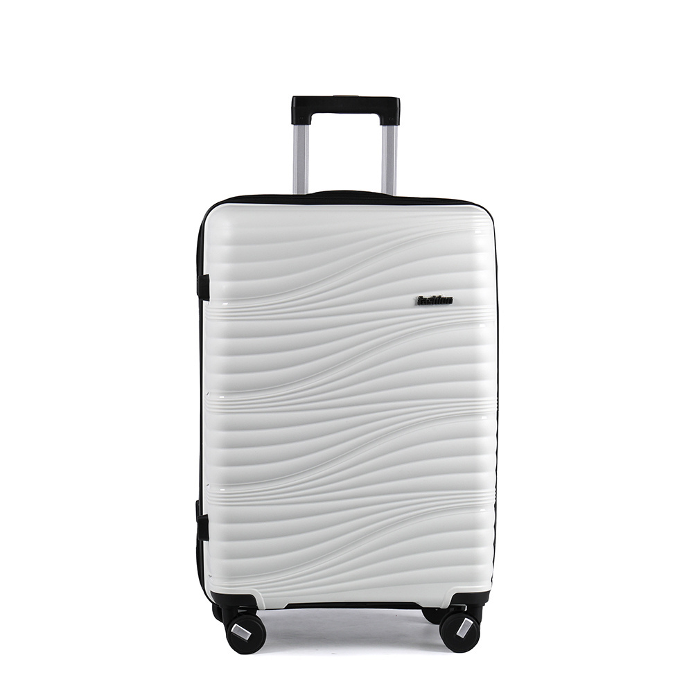 Hot sale Cheaper 100 %  PP luggage sets Long trip suitcase 4 pcs trolley luggage case for sale