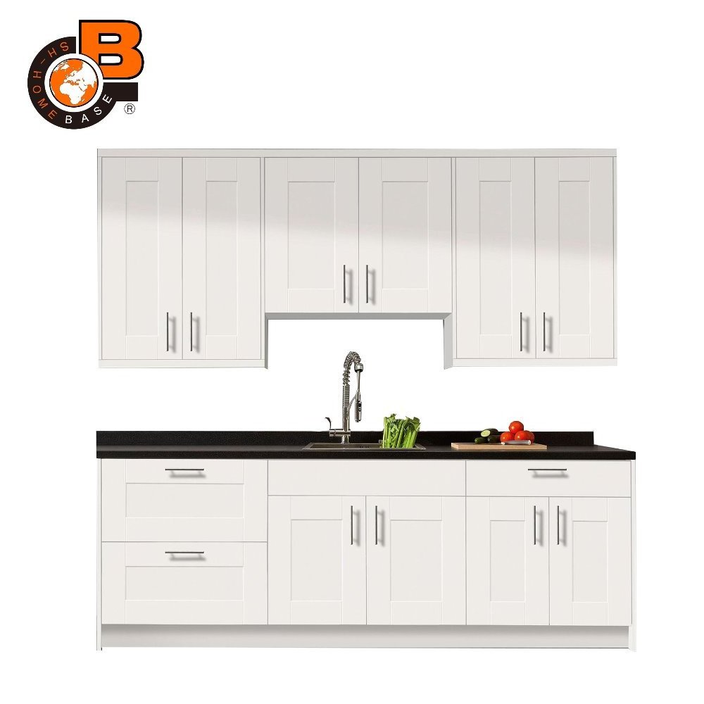 Kitchen Vanity Cabinet with Curved Doors