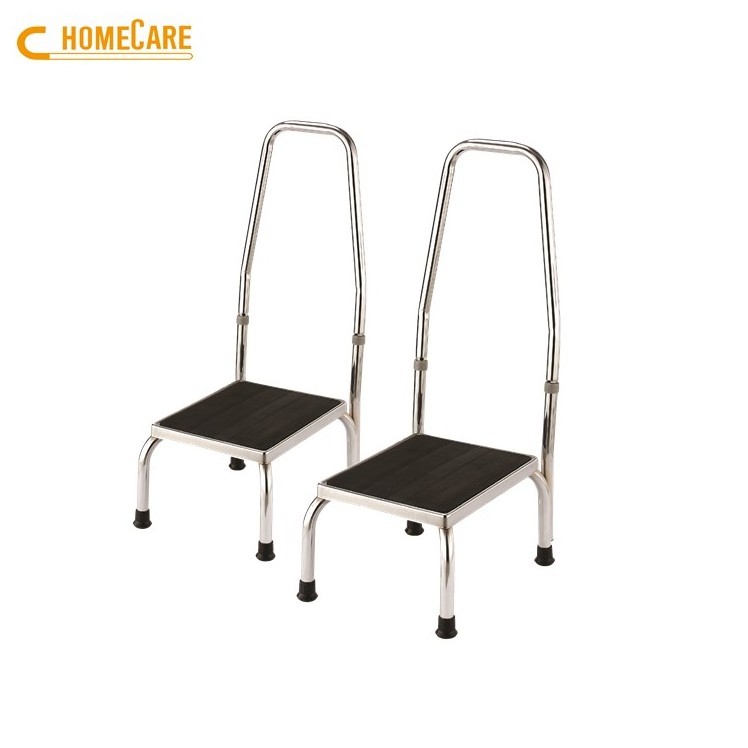 Detachable steel foot step stool with handle